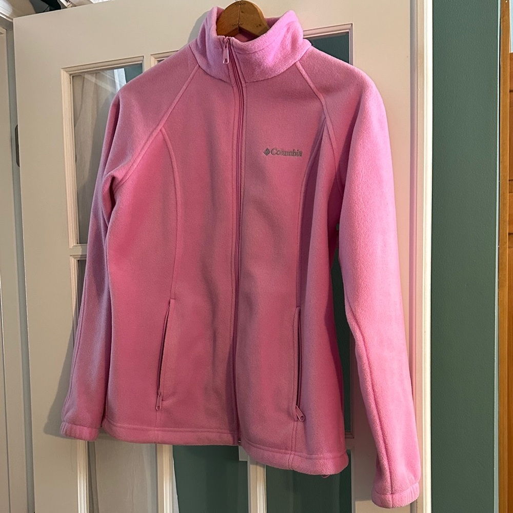 Columbia Light Pink Fleece Jacket